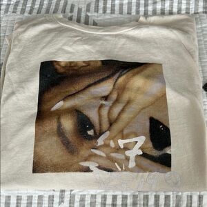 Graphic Tee with Artistic Print